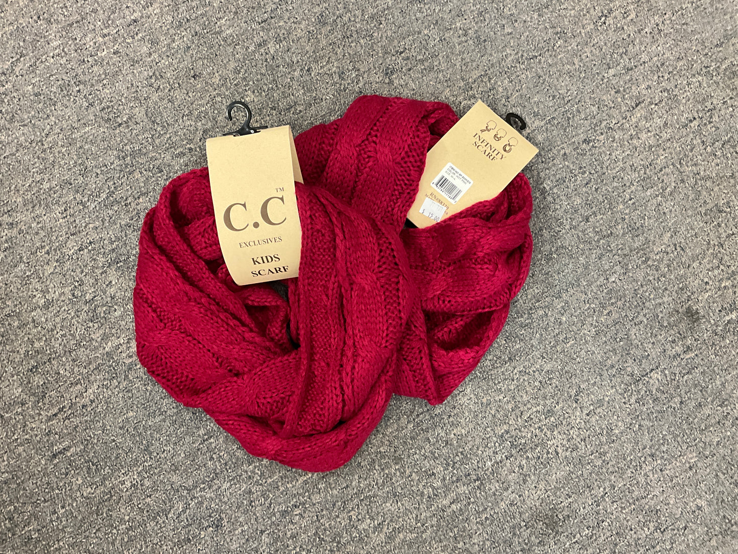 CC BEANIE-KIDS INFINITY SCARF- SF-800KIDS
