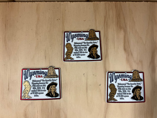 7-STAR- WY INFORMATION STATE MAGNET-IMM150