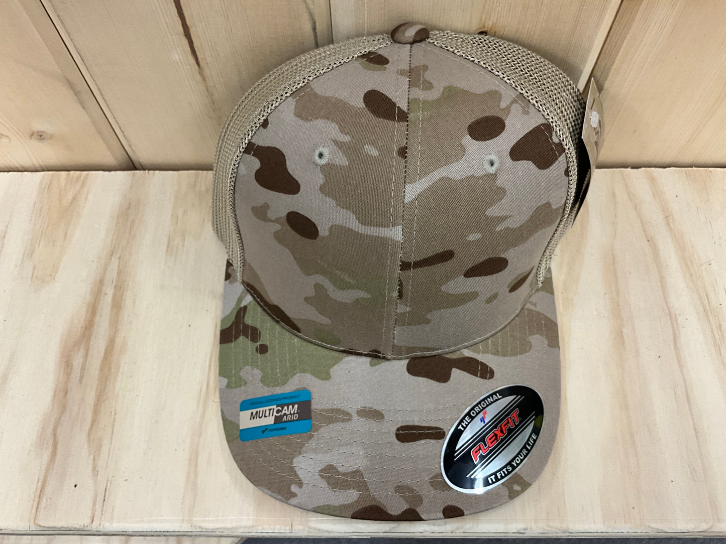 THE ORIGINAL FLEXFIT MULTICAM RETRO TRUCKER CAP - 6606MC