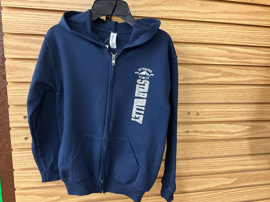 JERZEES-YOUTH NUBLEND ZIP HOODIE-993BSV