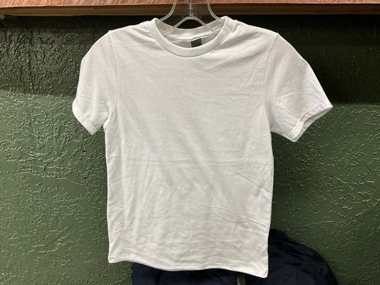 DISTRICT- YOUTH PERFECT TRI SS TEE- DT130Y- WHITE