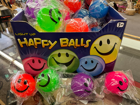 TOYSMITH-LIGHT UP HAPPY BALLS- 2269