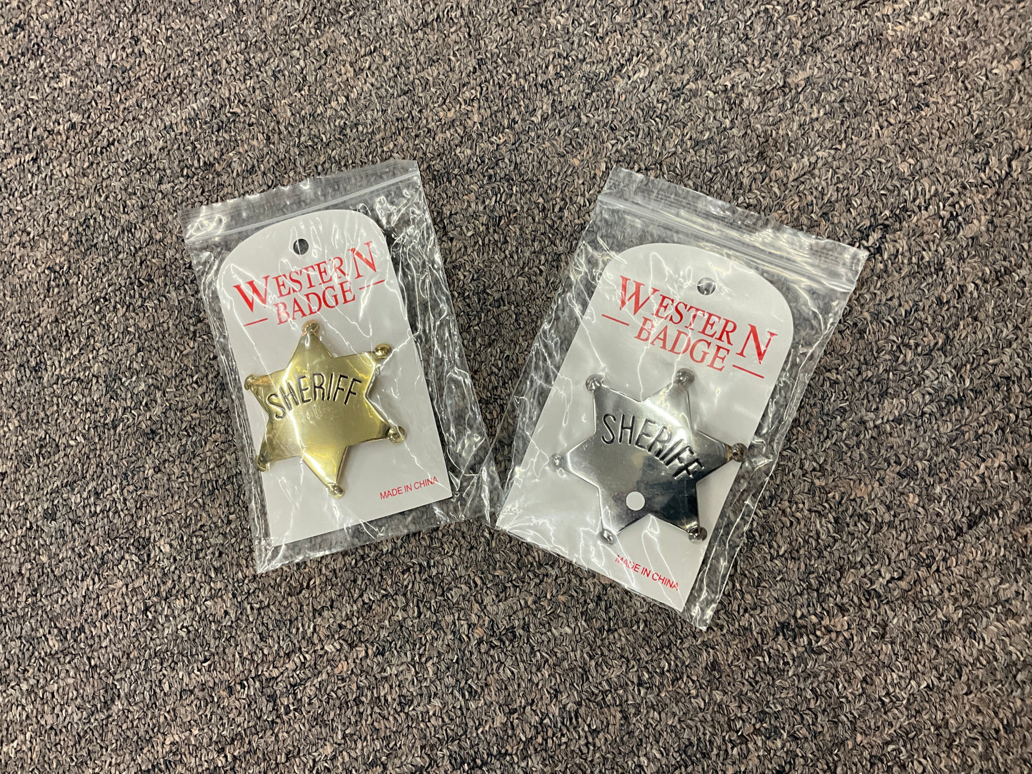 M&F- WESTERN SHERIFF BADGE-282043