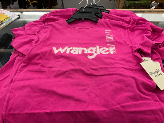 WRANGLER WOMEN PINK TEE 112354361