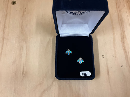 MONTANA SILVER-UNTAMED FLORAL OPAL-ER5801