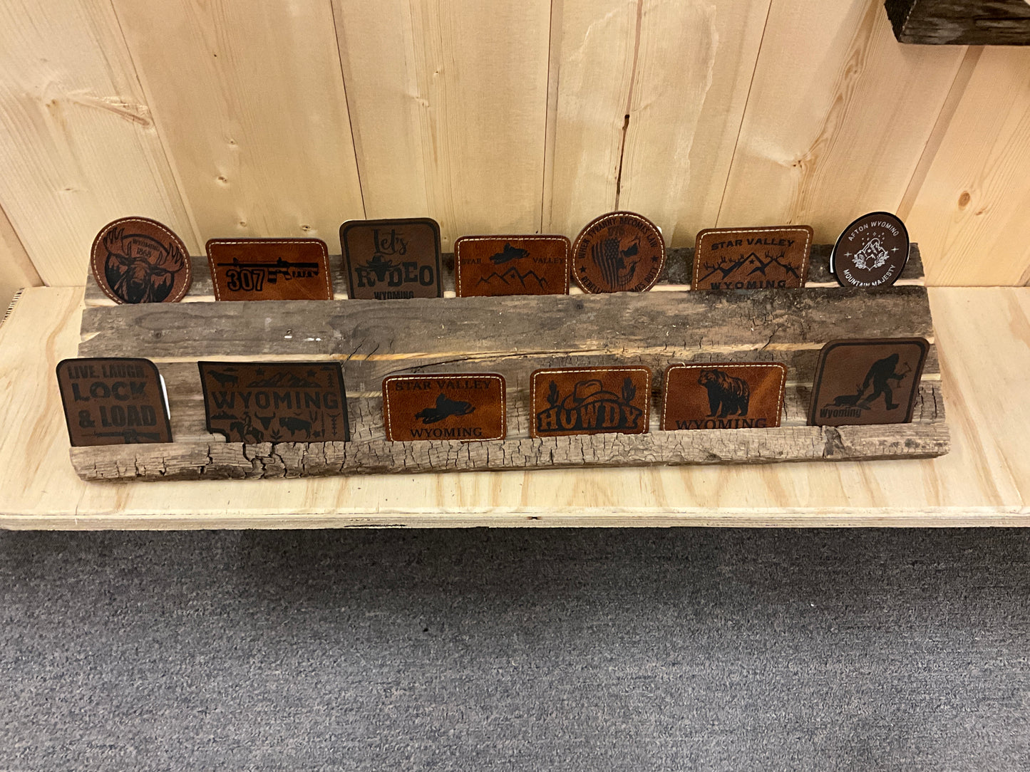 NICKLO ENTERPRISES LEATHER PATCHES