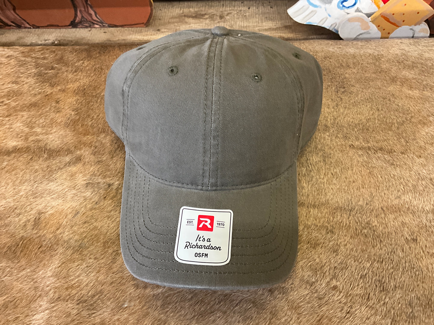 SWIFTWEAR-RICHARDSON FULL CANVAS 6 PANEL HAT - 326