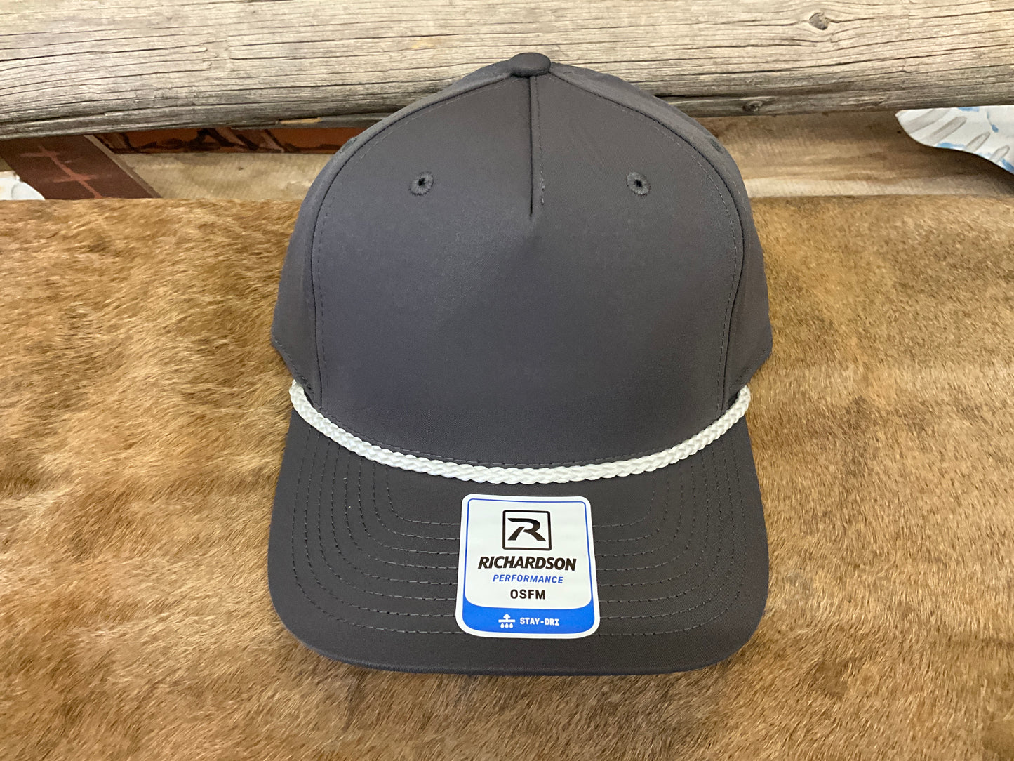 SNS ACTIVEWEAR RICHARDSON 112 FIVE-PANEL TRUCKER WITH ROPE - 112FPR