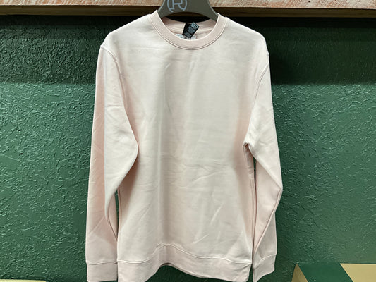SWIFTWEAR- LS CREWNECK FLEECE-DT6104, ROSEWATER PINK