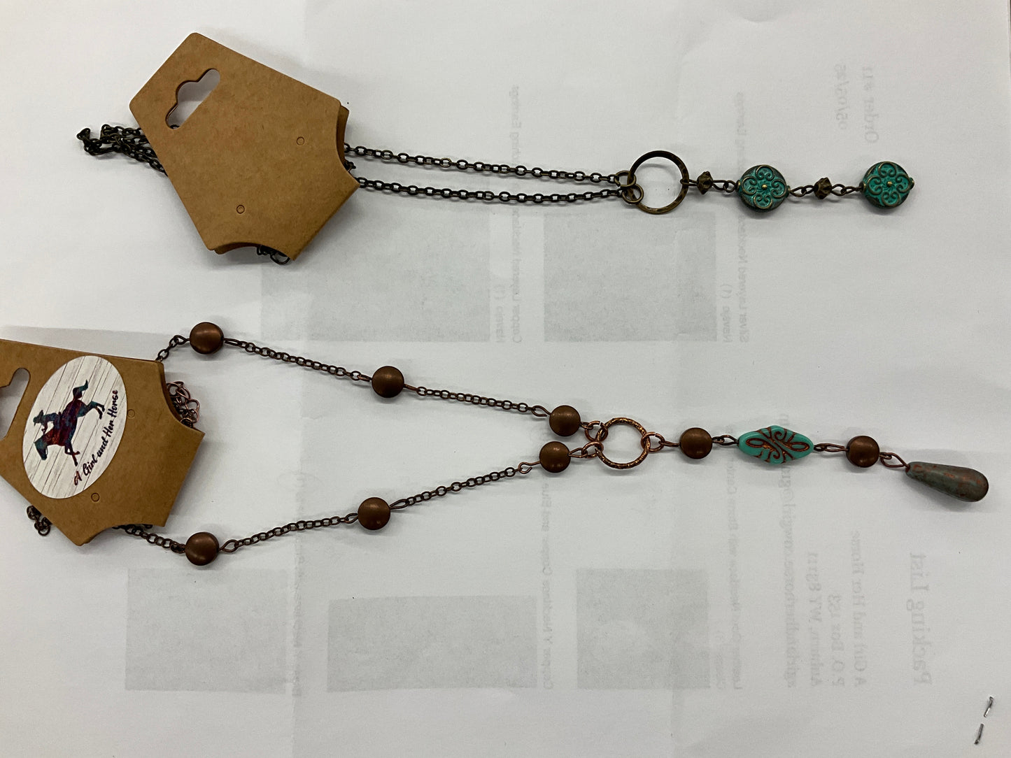 HOLLY-NECKLACE, Y W/ASRT BEADS-326453