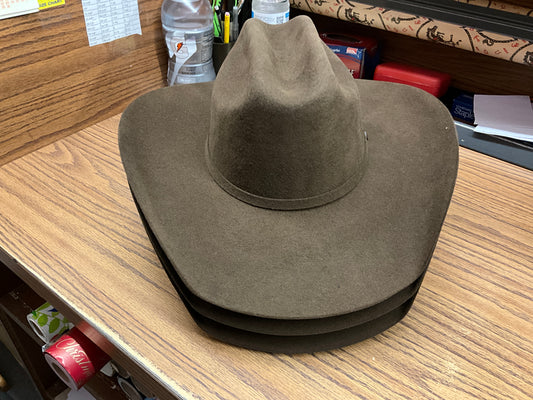 GONE COUNTRY- COWBOY HAT,YELLOWSTONE BROWN- WOOL CASHMERE-YSBR