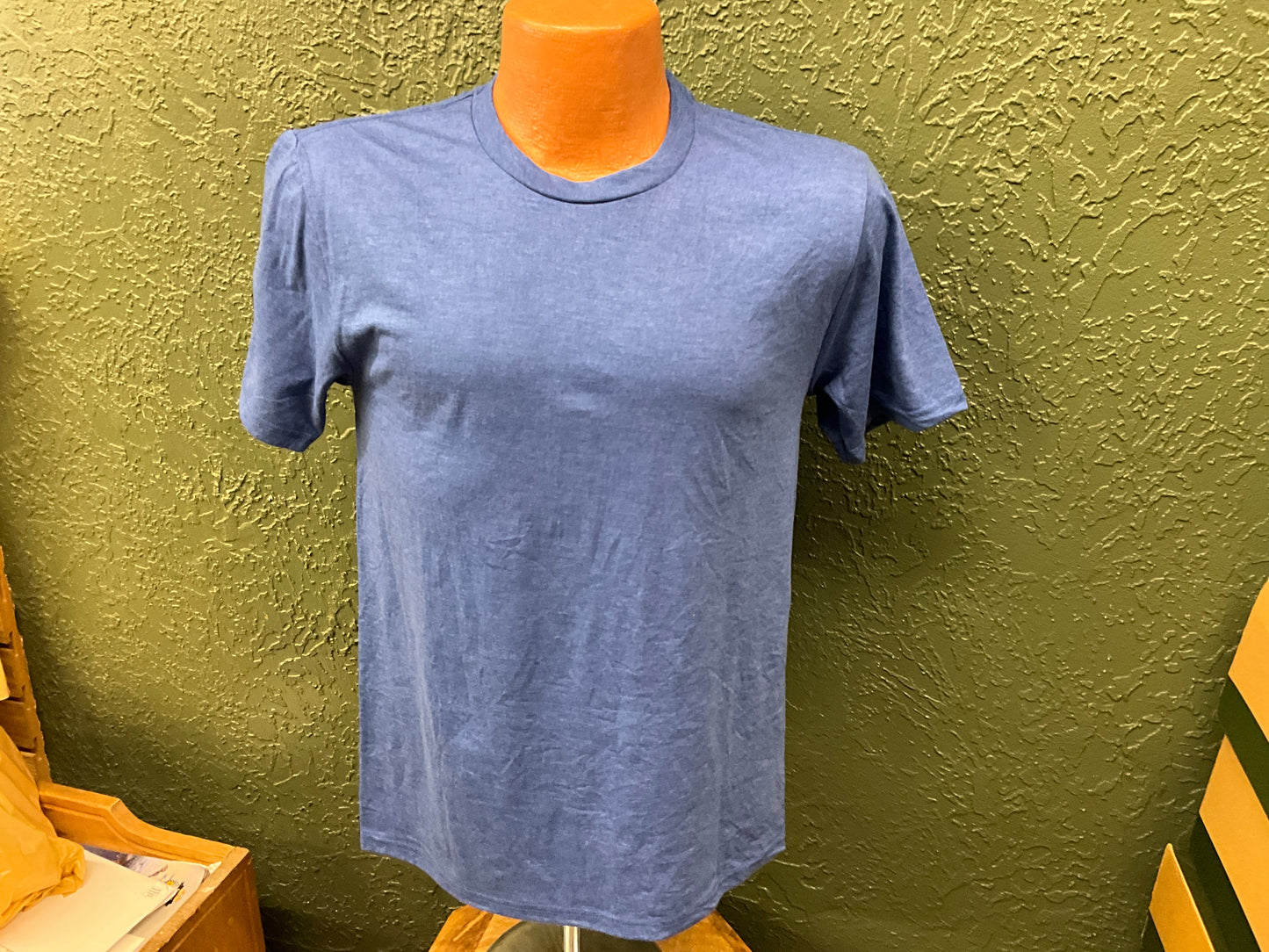 SWIFTWEAR- PERFECT TRI DTG SS TEE- DM130DTG-ROYAL FROST