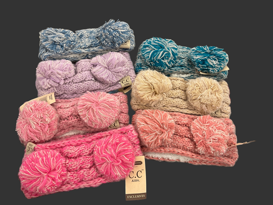 CC KIDS MULTI TONE DOUBLE POM