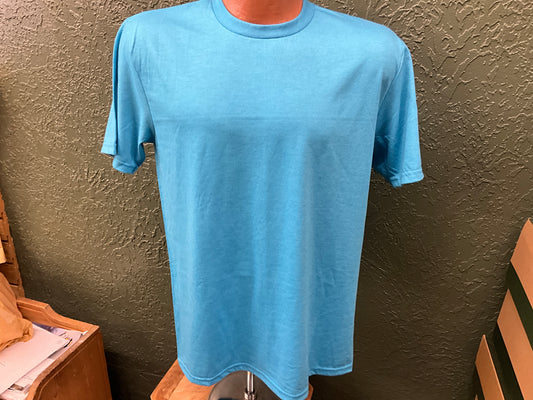 DISTRICT- PERFECT TRI DTG- SS TEE- DM130DTG-TURQ FROST