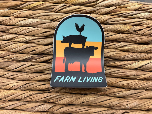 FARM LIVING STICKER - WO416903