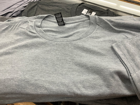 SWIFTWEAR-PERFECT TRI SS TEE - DM130 HTR  GREY