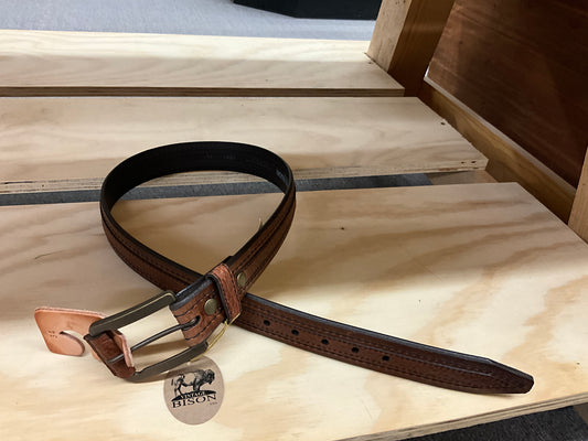VINTAGE BISON NAVAJO BELT-7053