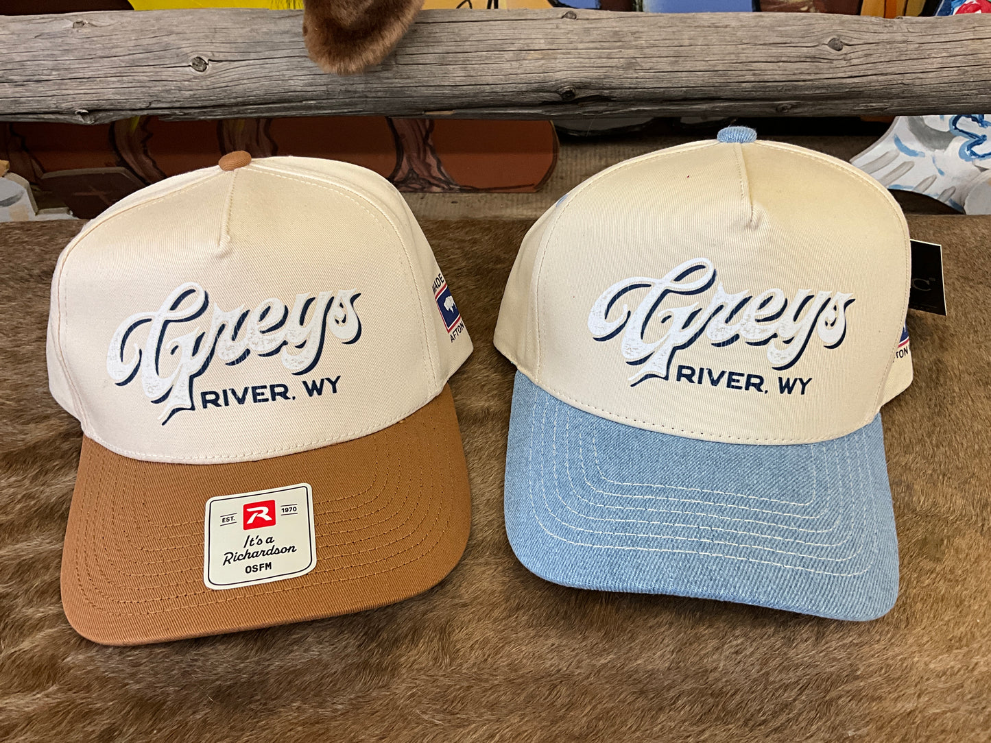 SWIFTWEAR - GREYS RIVER WY HAT - SW-GREYS-HAT