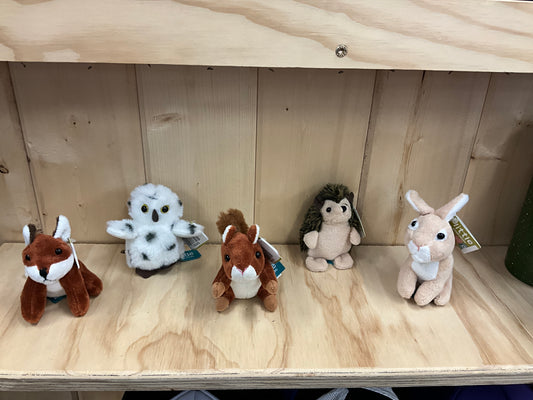 LIVING NATURE- PLUSH WOODLAND MINI’s-AN05WL