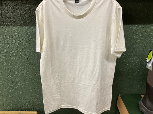 DISTRICT- PERFECT TRI SS TEE-DM130- NATURAL