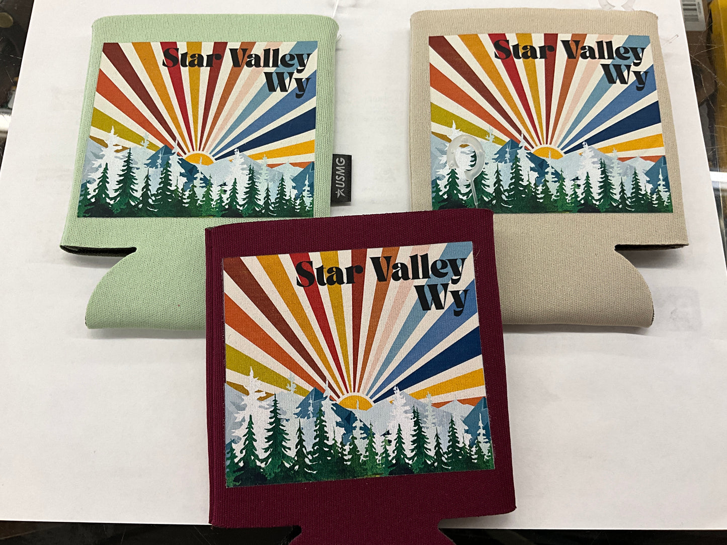 SWIFTWEAR Coozie Cold Drink Cooler.-COO-SV-SUNRISE