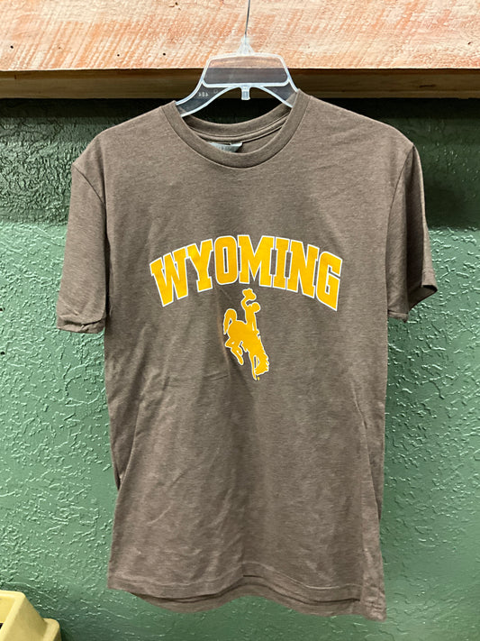 GREAT MOUNTAIN WEST WYOMING BRONCO T-SHIRT - 9396
