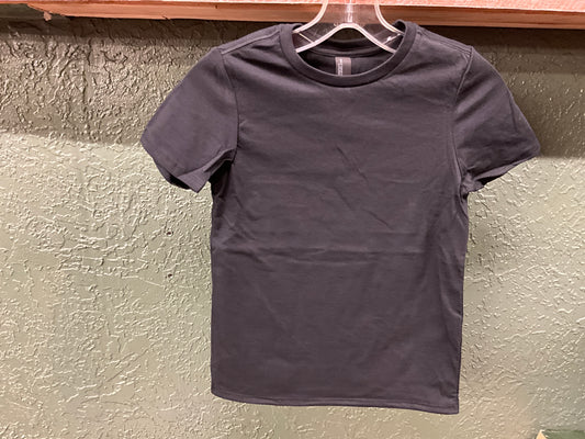 DISTRICT- YOUTH PERFECT BLEND CVC SS TEE-DT108Y, BLACK