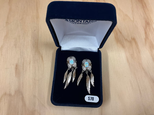 MONTANA SILVER-DIVINE WHITE OPAL CZ-ER5305