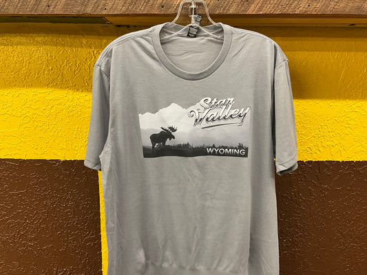 SWIFTWEAR-PERFECT TRI SS TEE,SV WY/MOOSE-DM130SVWYM