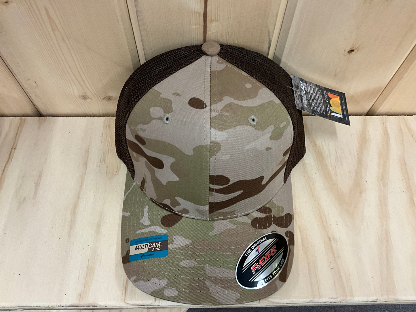 THE ORIGINAL FLEXFIT MULTICAM RETRO TRUCKER CAP - 6606MC