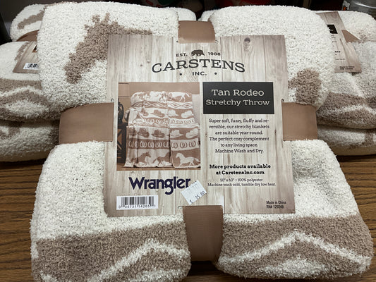 CARSTENS INC. STRETCHY THROW-JW309