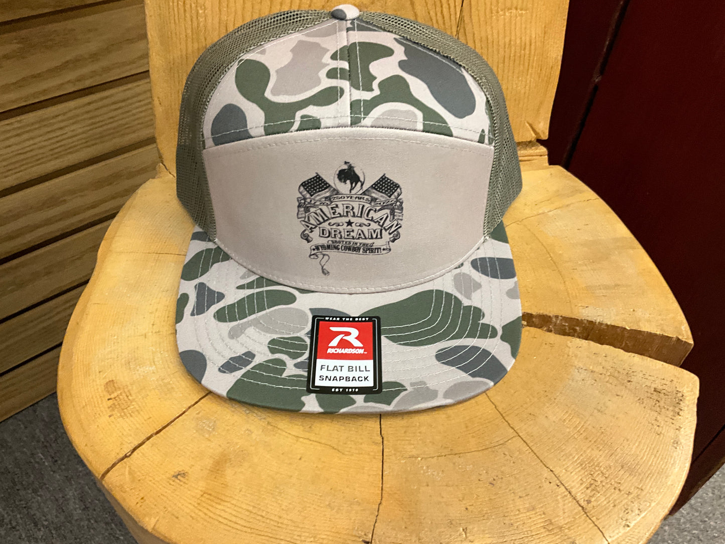 SWIFTWEAR-7-PANEL TRUCKER CAP-168P/VB-US250