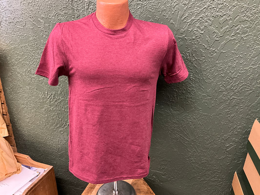 DISTRICT-PERFECT BLEND CVC SS TEE-DM108-HTR CARDINAL