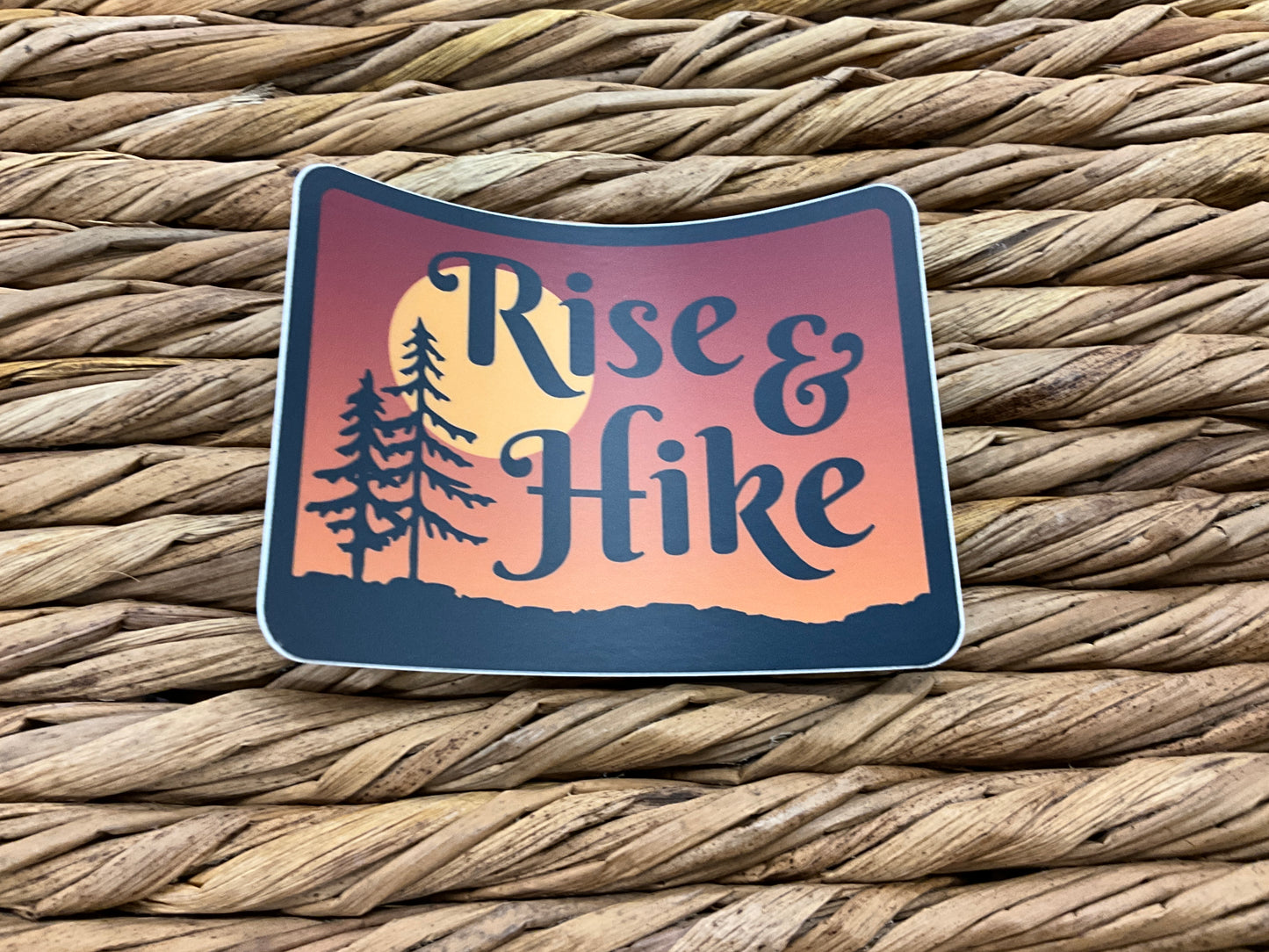 RISE & HIKE STICKER - W0416897