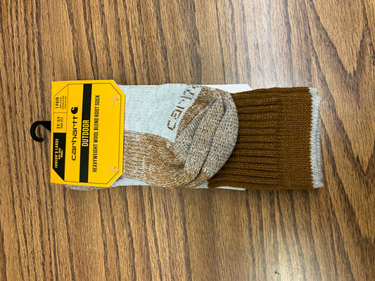 CARHARTT -JR, OUTDOOR WOOL SOCKS - SB6600J