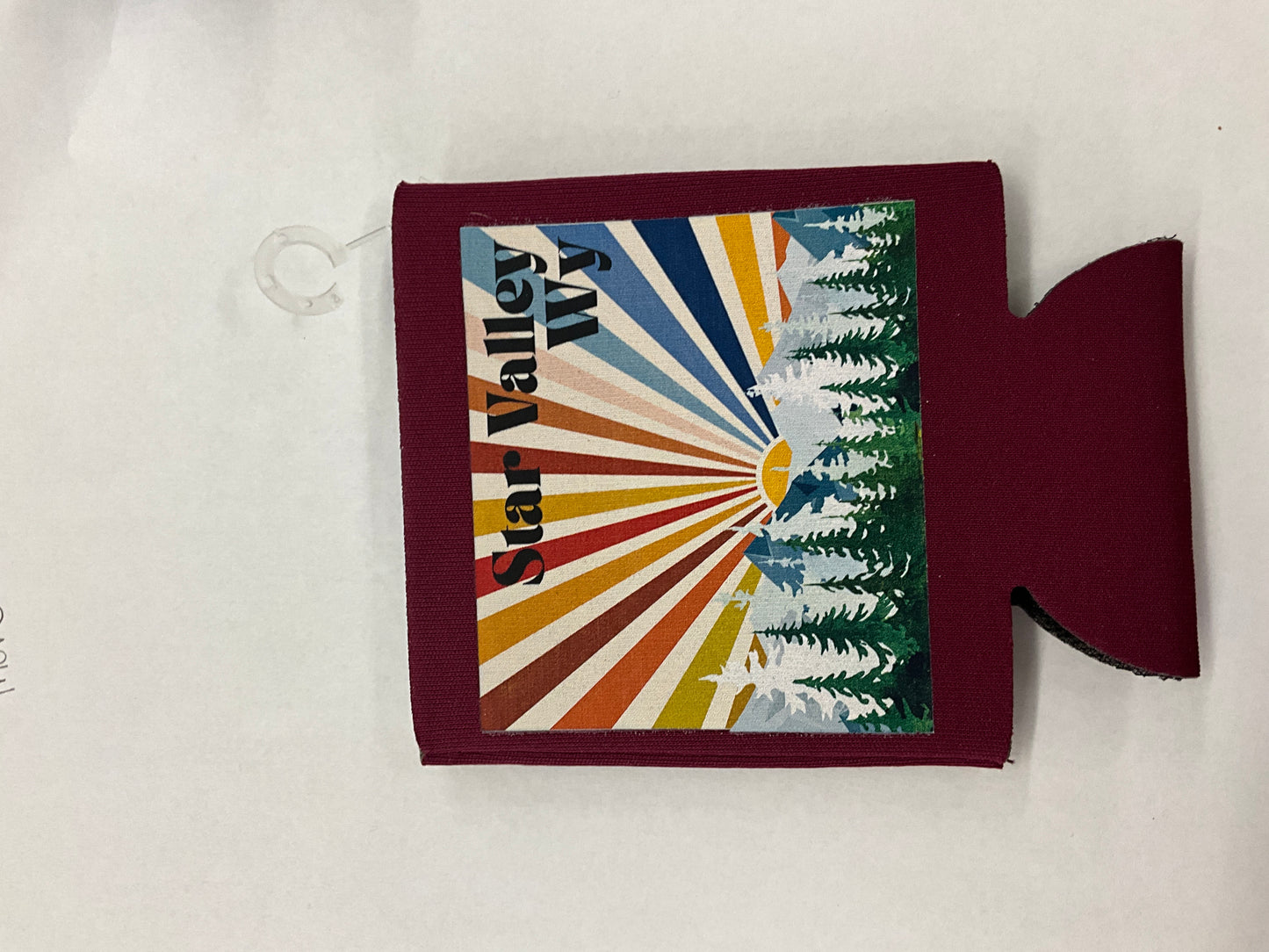 (Copy) SWIFTWEAR Coozie Cold Drink Cooler. STAR VALLEY WY