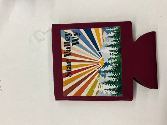 (Copy) SWIFTWEAR Coozie Cold Drink Cooler. STAR VALLEY WY