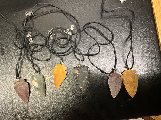 FAIRE ARROWHEAD NECKLACES