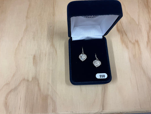 MONTANA SILVER-HEART ON SLEEVE EARRINGS-ER5186