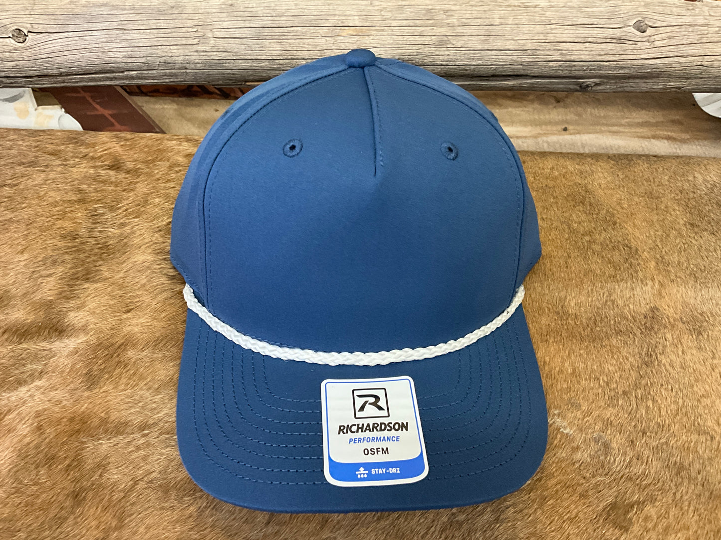 SNS ACTIVEWEAR RICHARDSON 112 FIVE-PANEL TRUCKER WITH ROPE - 112FPR