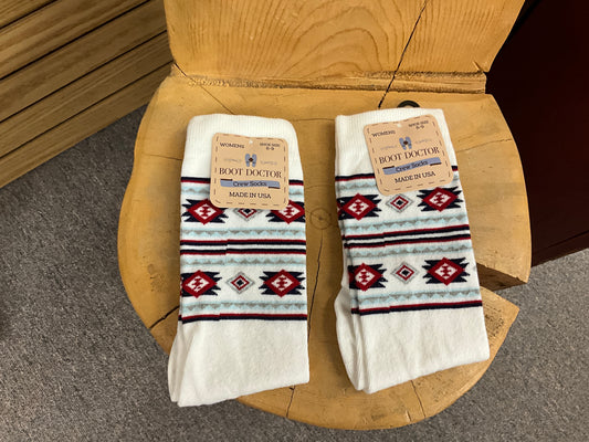 BOOT DOCTOR-LADIES CREW SOUTHWEST SOCK-0419505