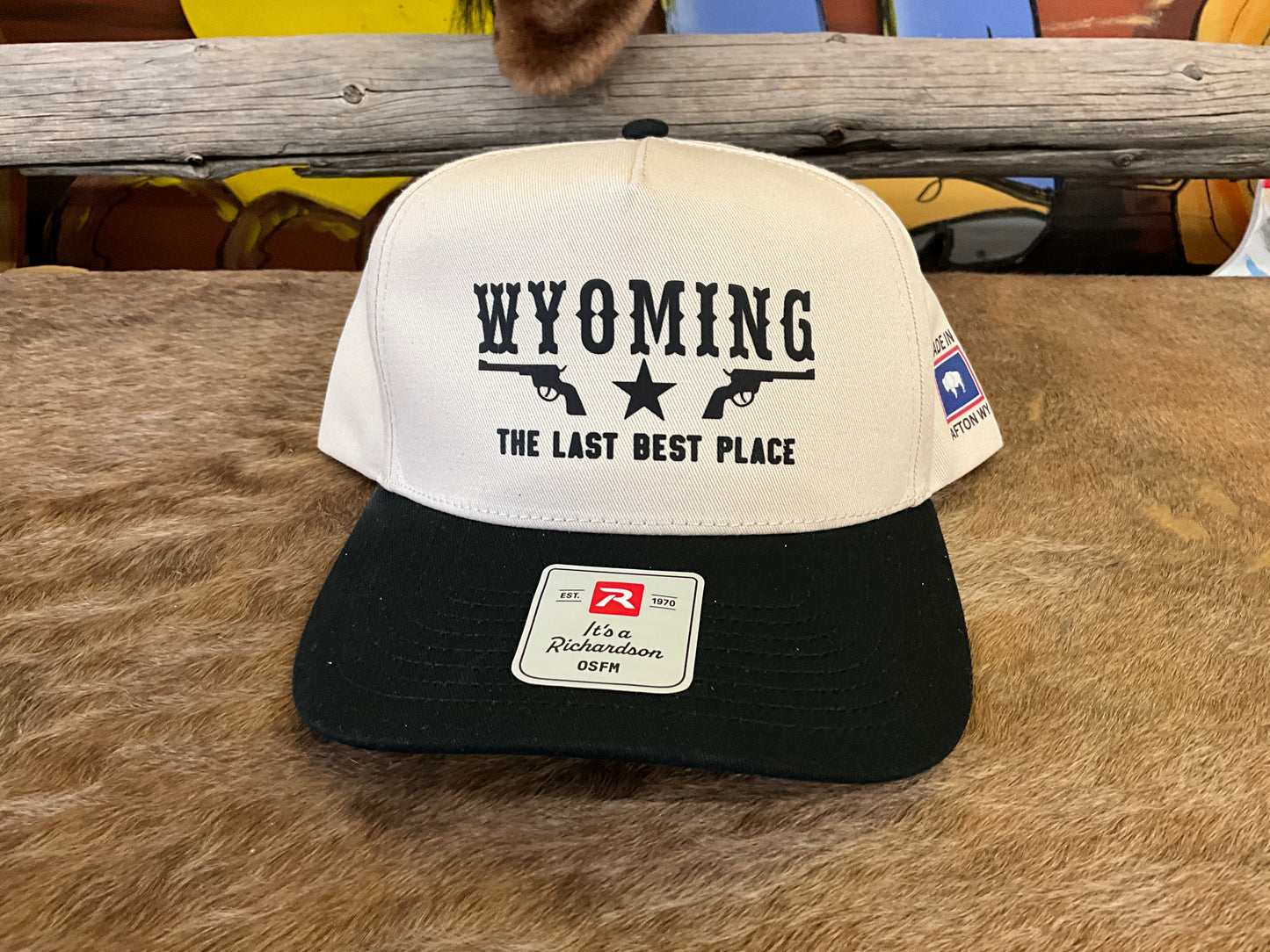 SWIFTWEAR - “WYOMING THE LAST BEST PLACE” - TRUCKER HATS - SW-TLBP-HAT-
