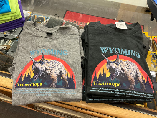 SWIFTWEAR-YOUTH SS TEE- WY TRICERATOPS-873