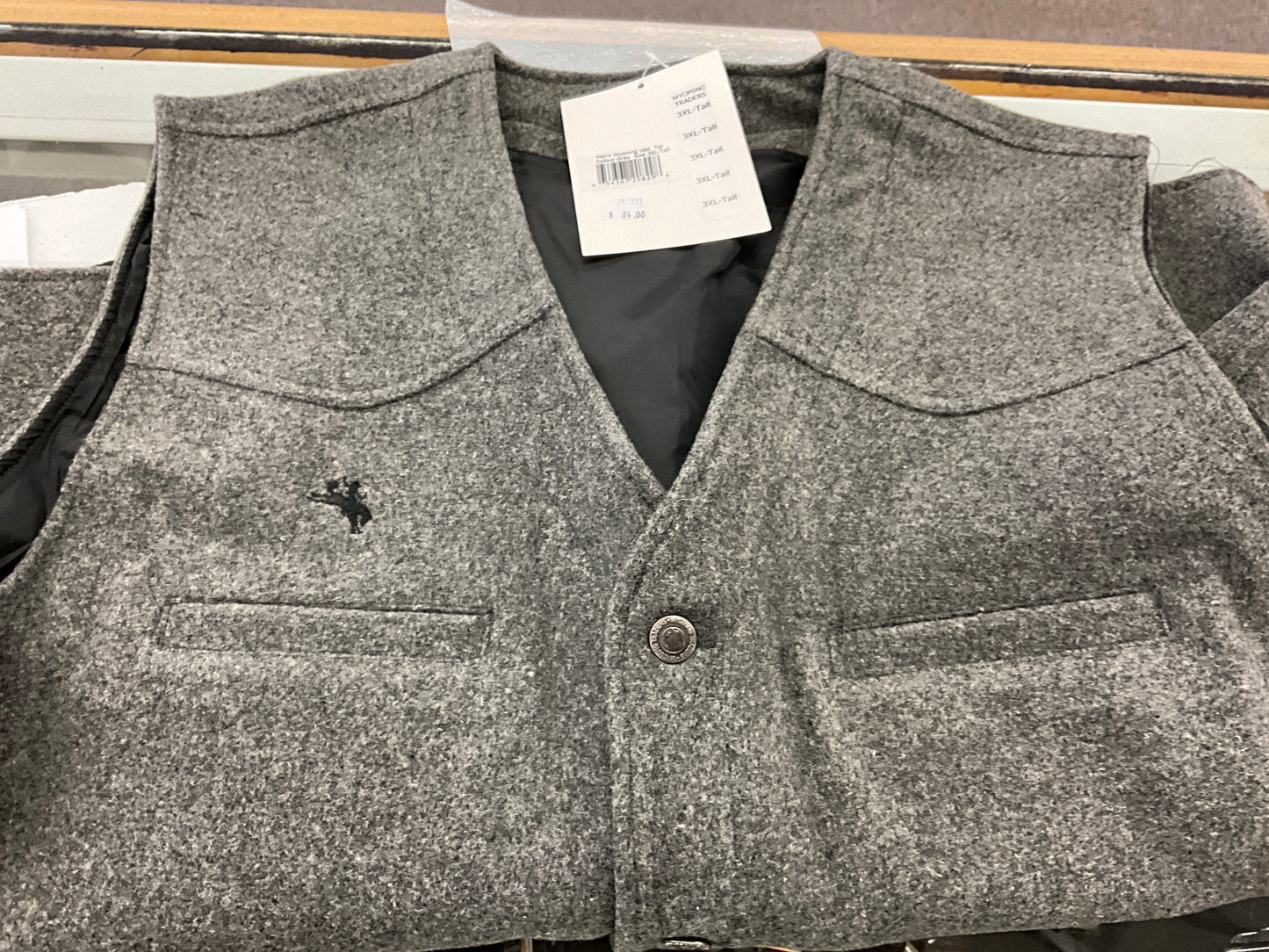 WYOMING TRADERS -WOOL VEST-VCL