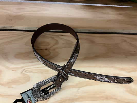 NOCONA BELT-BROWN -N4440902
