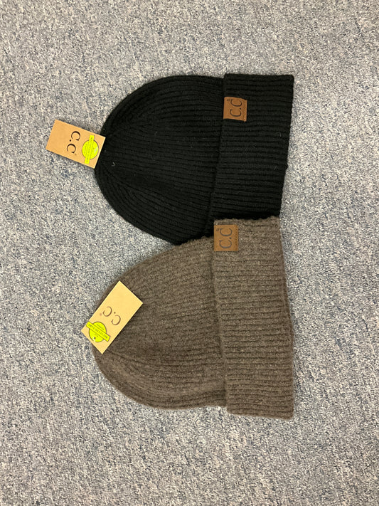 CC BEANIE-CASHMERE/WOOL BLEND-HAT-2075