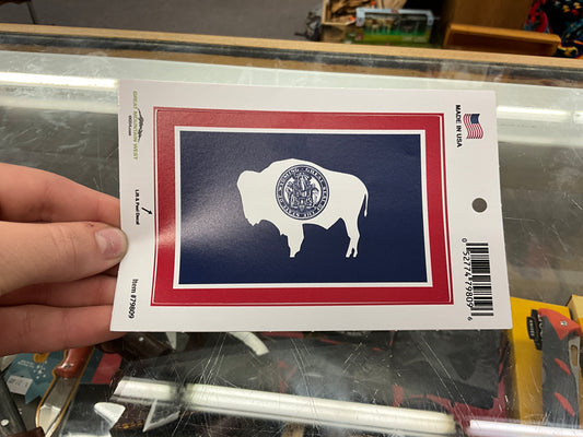 G54- DECAL, WY FLAG-79809