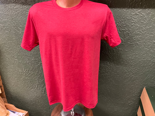 DISTRICT- PERFECT TRI DTG SS TEE- DM130DTG- RED FROST