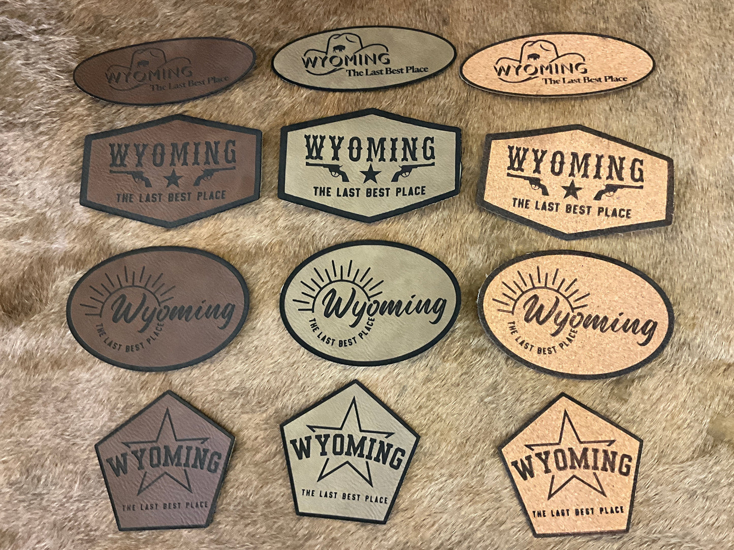 NICKLO ENTERPRISES - THE LAST BEST PLACE LEATHER PATCHES - SW-TLBP-LP