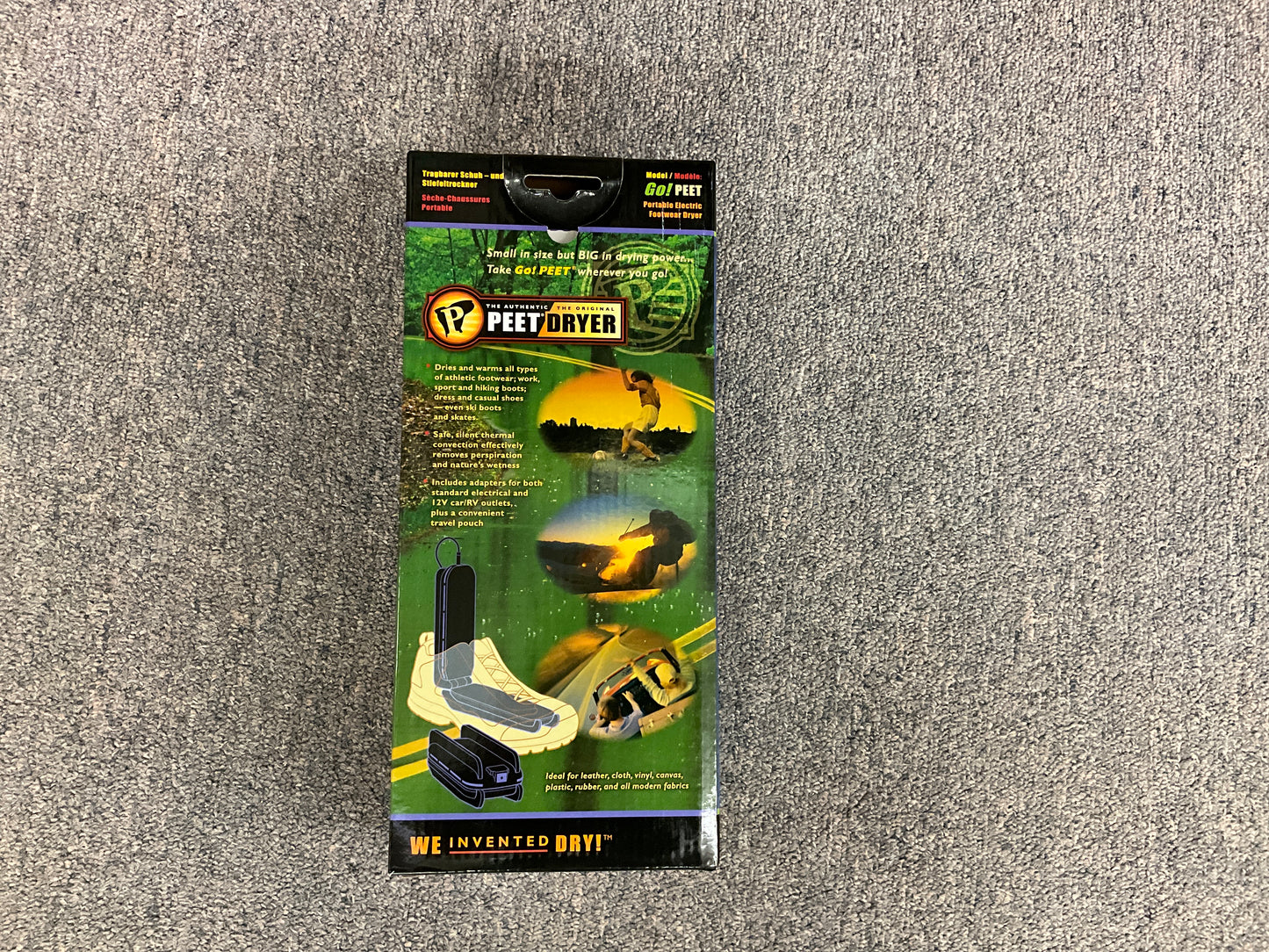 PEET-PORTABLE BOOT DRYER- M04P-6